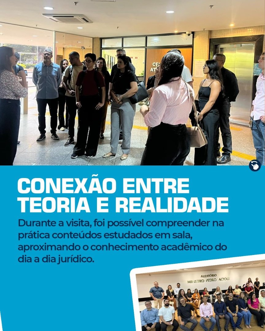 Visita Técnica à Justiça Federal Aproxima Alunos da Prática Jurídica - Foto 1