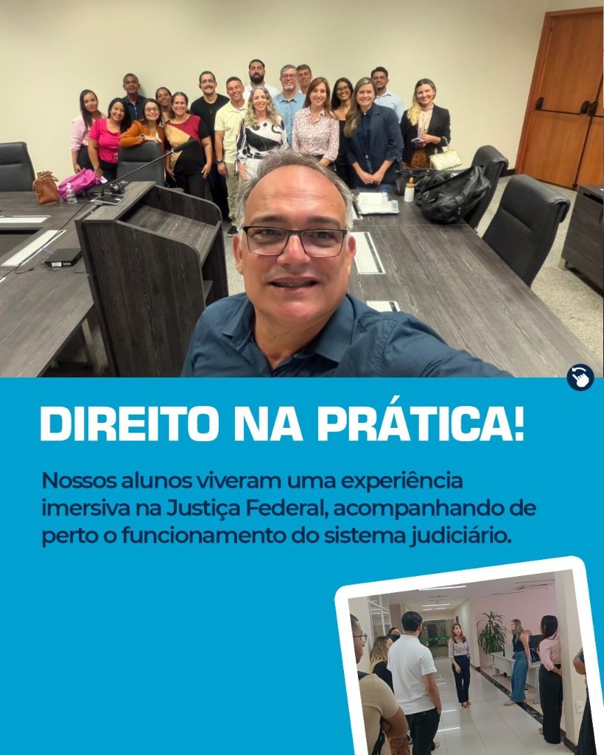 Visita Técnica à Justiça Federal Aproxima Alunos da Prática Jurídica - Foto 2
